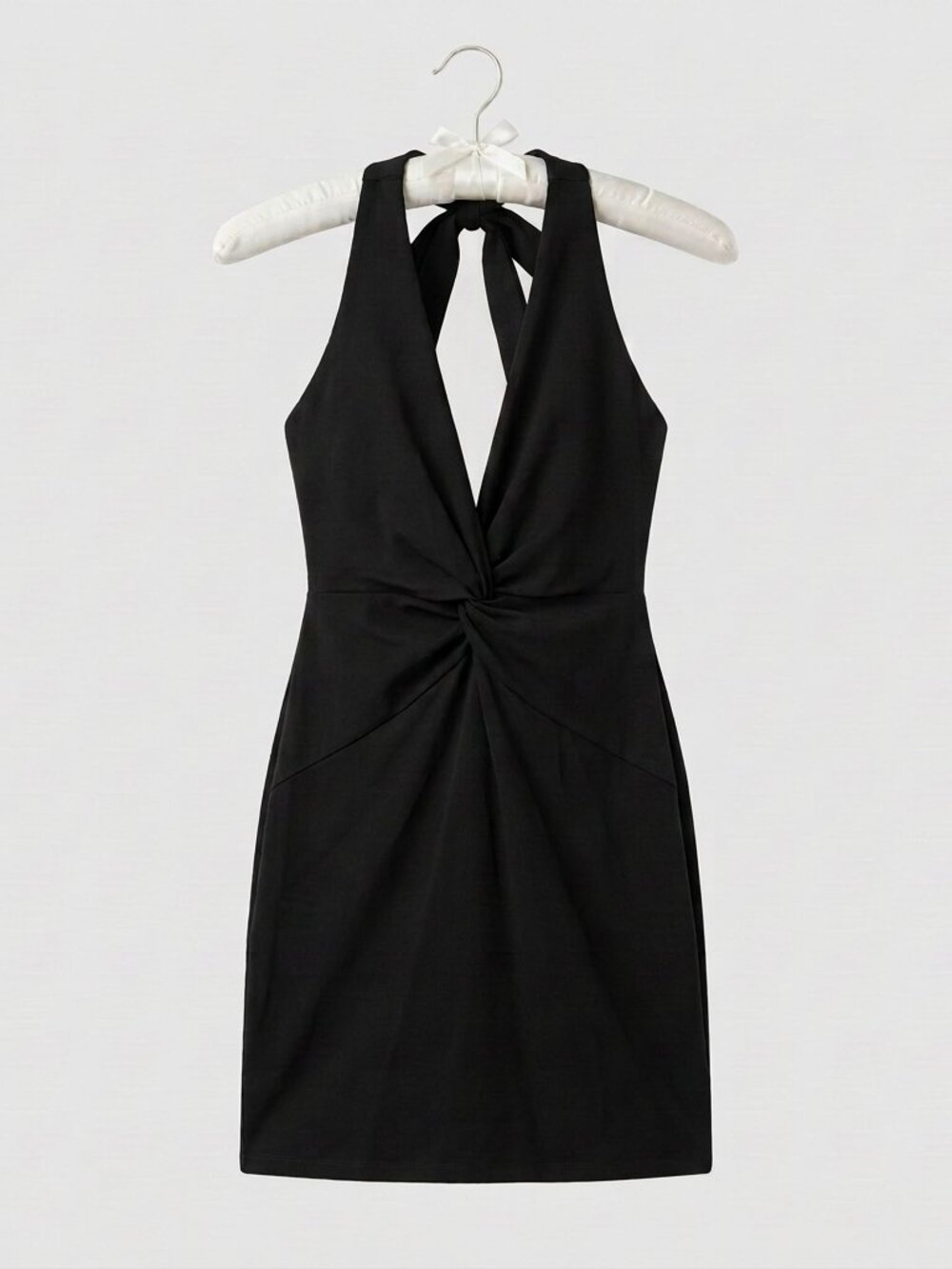 Susana Monaco Black Halter Dress Size S